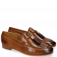 Loafers Scarlett 3 Cognac Tassel Navy