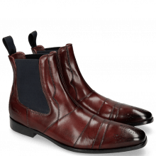 Ankle boots Elvis 12 Burgundy Dark Finish
