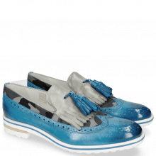 Loafers Eddy 19 Vegas Mid Blue Camo Grey Grigio