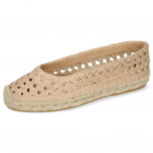 Espadrilles Bree 1 Woven Goat Lime Stone