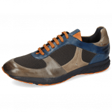 Sneakers Blair 12 Pisa Grigio Navy Stretch Net Dark Grey