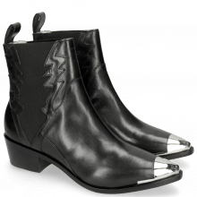 Ankle boots May 1 Black Toe Cap Gunmetal