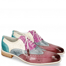 Oxford shoes Jeff 28 Vegas Purple Tentacle Clear Water Eggplant White