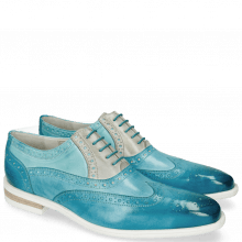 Oxford shoes Lance 14 Vegas Turquoise Abyss Digital