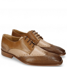 Derby shoes Clark 1 Python Nougat Powder