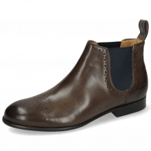 Ankle boots Sally 16 Deep Steel Elastic Navy