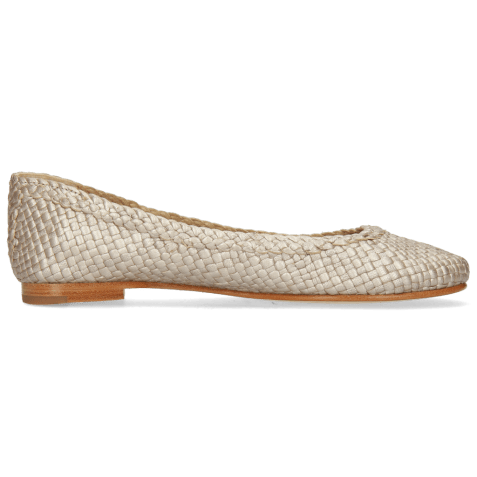 woven ballet flats