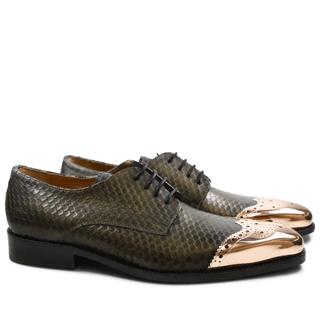 derbies rose gold