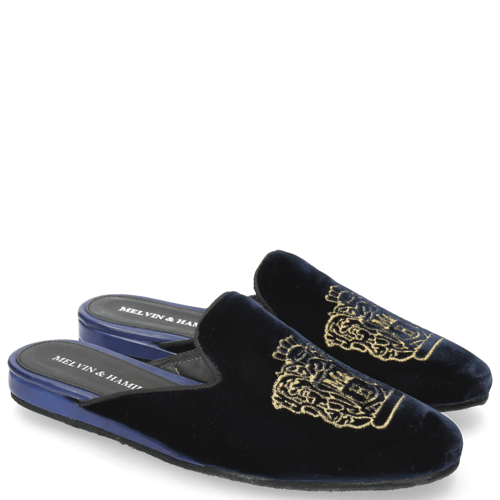 Mules Scarlett 17 Velluto Midnight