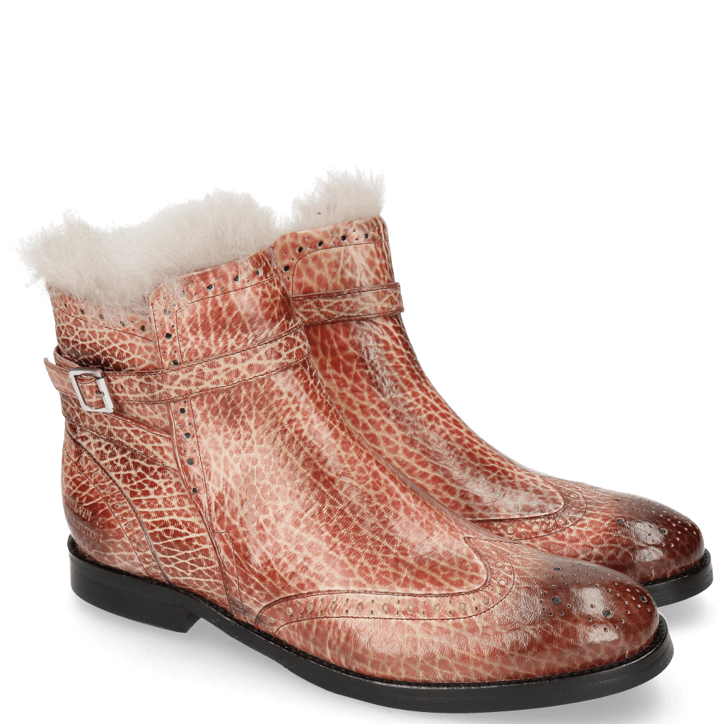 Bottines Amelie 11 Brazil Ruby