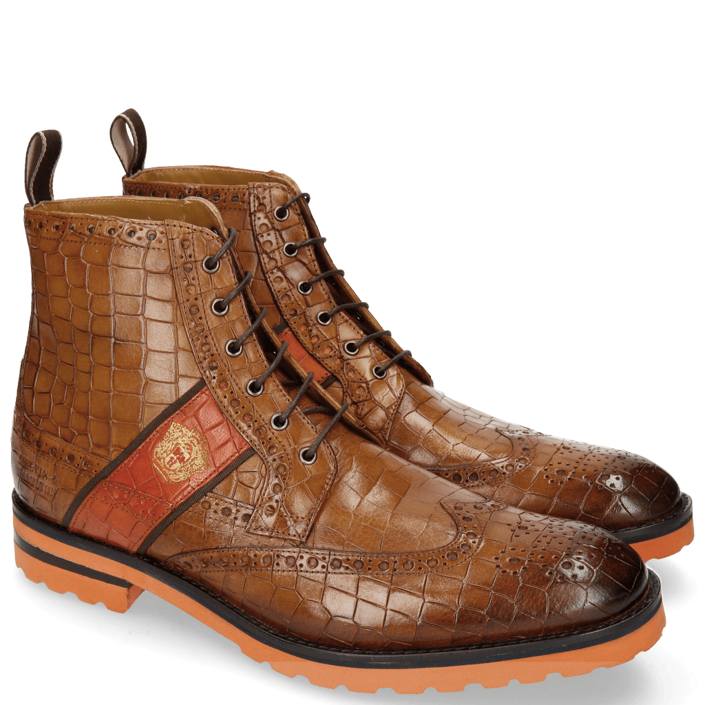 Bottines Eddy 26 Crock Tan Strap Crock Orange