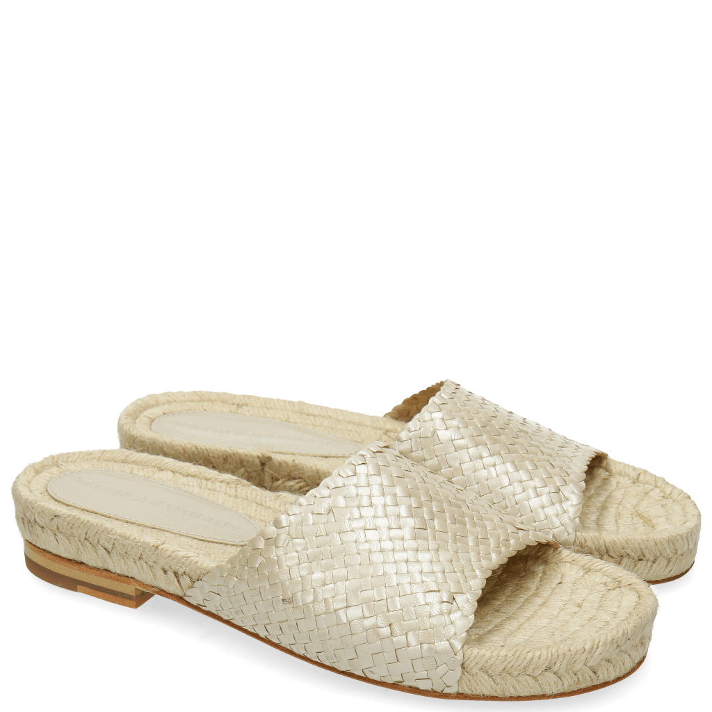 Mules Hanna 5 Woven Pearlized