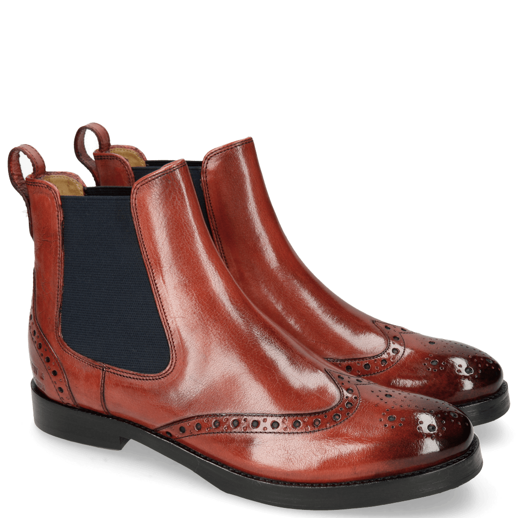 Bottines Amelie 5 Ruby Elastic Navy