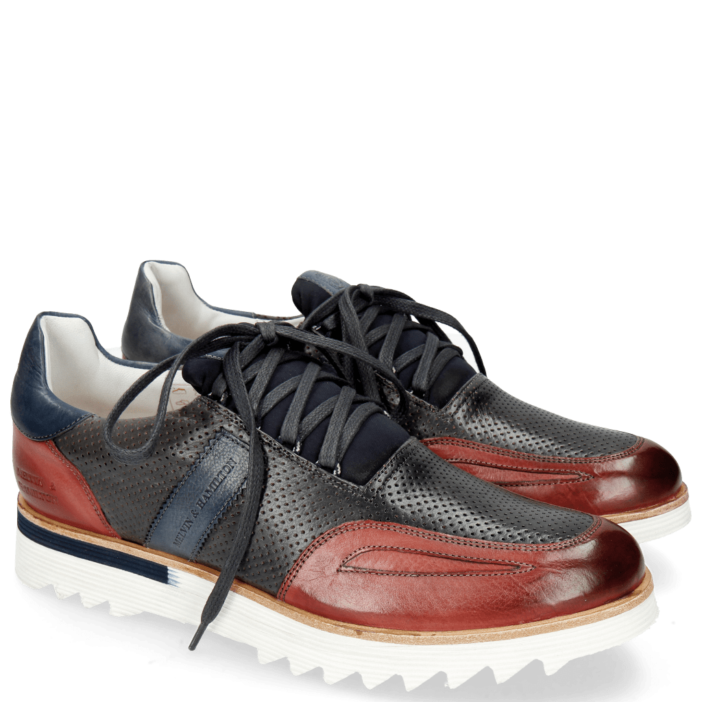Sneakers Hank 2 Milano Red Perfo London Fog