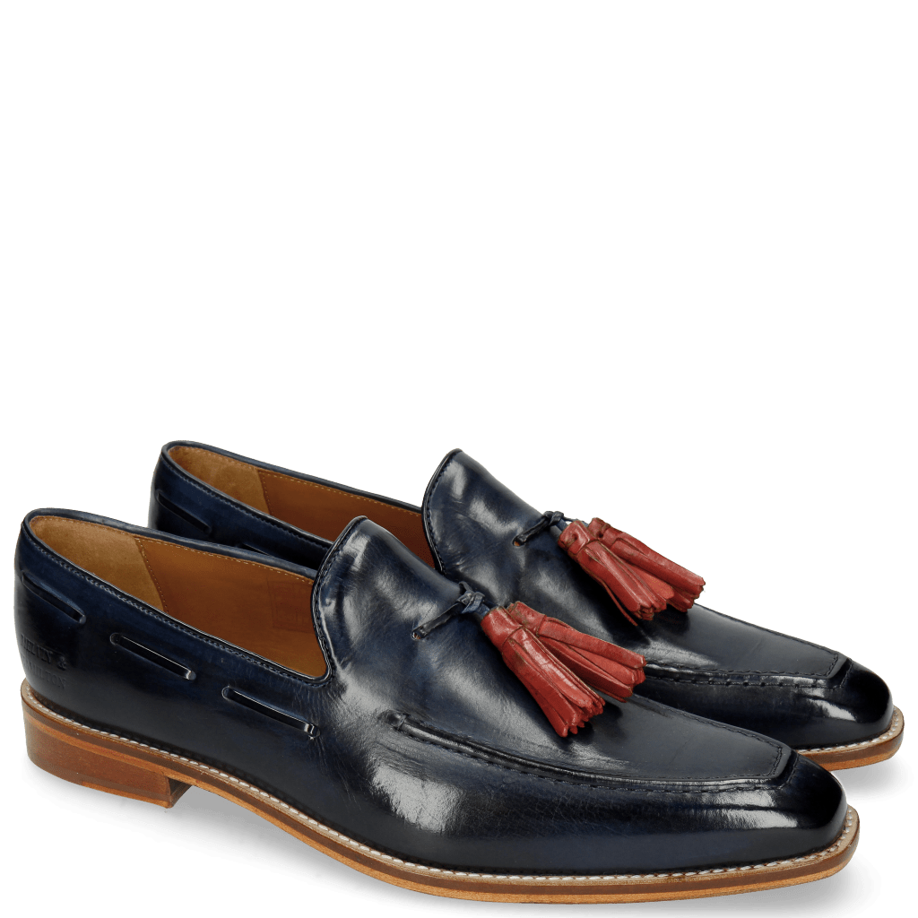 Mocassins Leonardo 1 Marine Tassel Fiesta