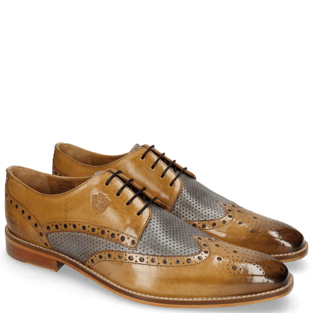 Derbies Martin 15 Berlin Moroccan Blue Perfo Oxygen