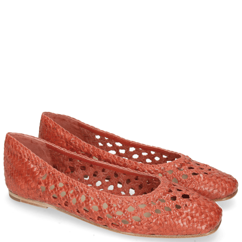 Ballerines Melly 1 Open Weave Red