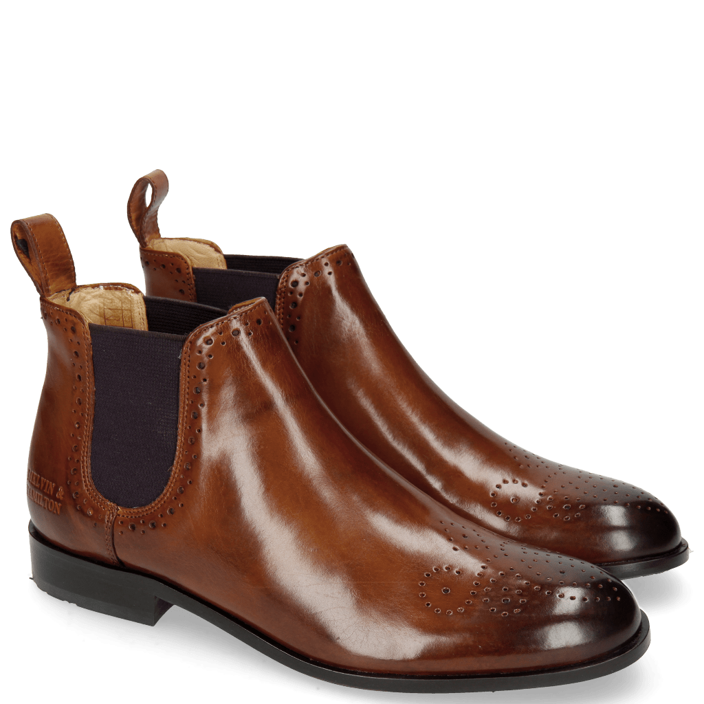 Bottines Sally 16 Wood Elastic Purple