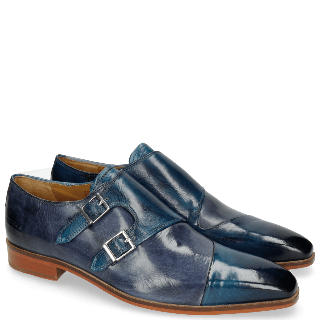 Monks Lance 34 Mid Blue Moroccan Blue