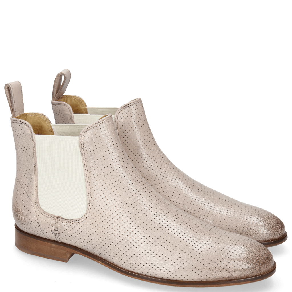 Bottines Susan 10 Salerno Perfo Pale Rose
