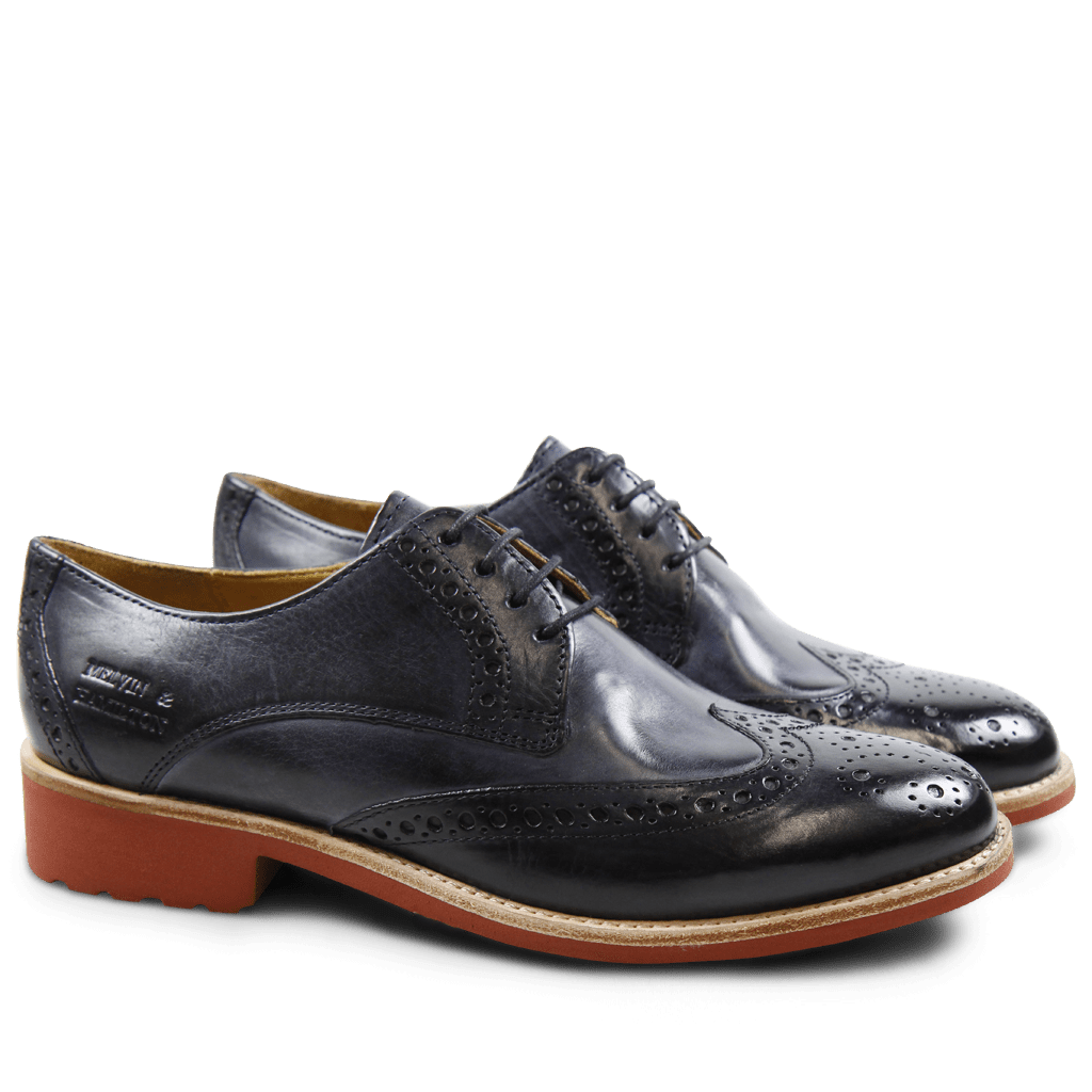 Derbies Amelie 3 Infant Navy WL Red