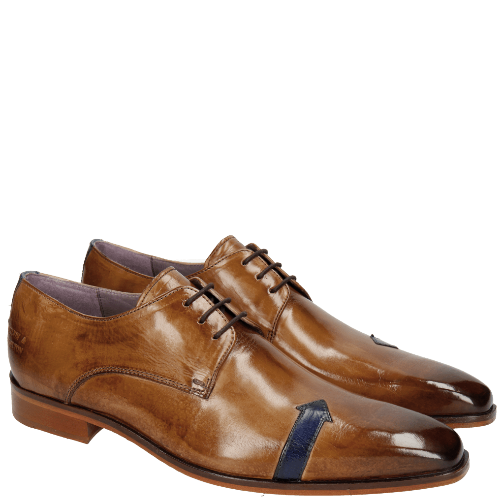Derbies Lance 17 Tortora Electric Blue