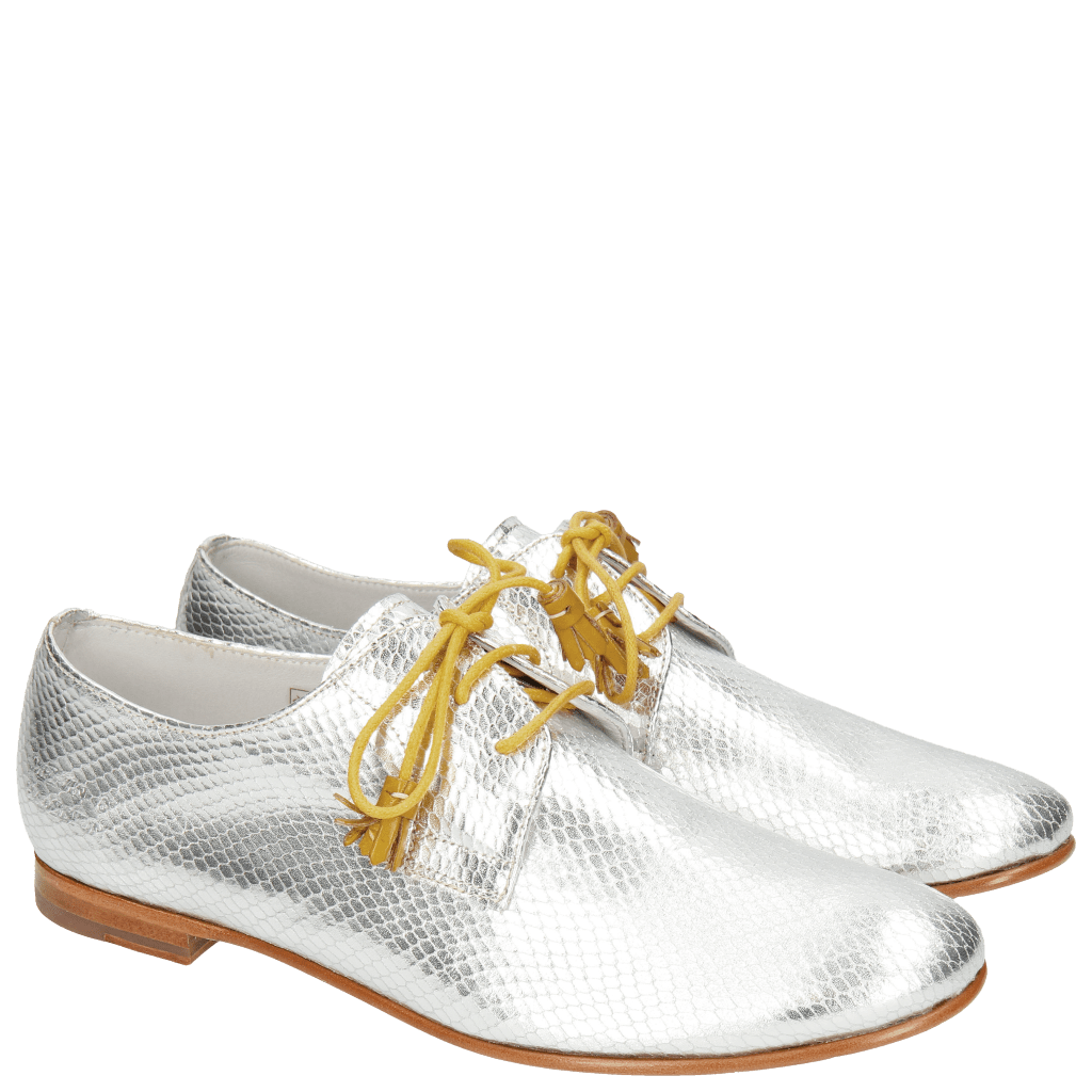Derbies Monica 2 Glitter Silver