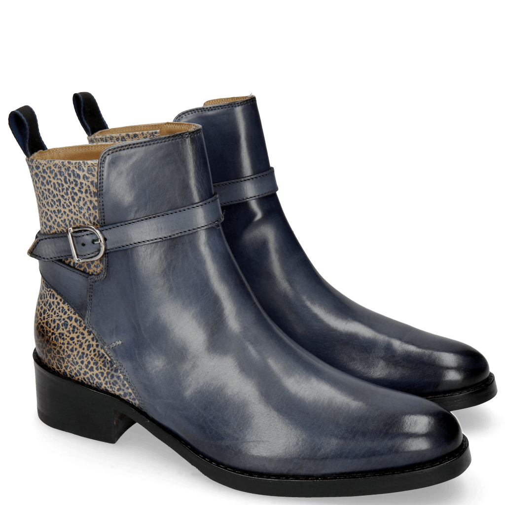 Bottines Elaine 8 Moroccan Blue Rio Brazil