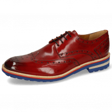 derbies homme rouge