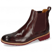 bottines violettes homme