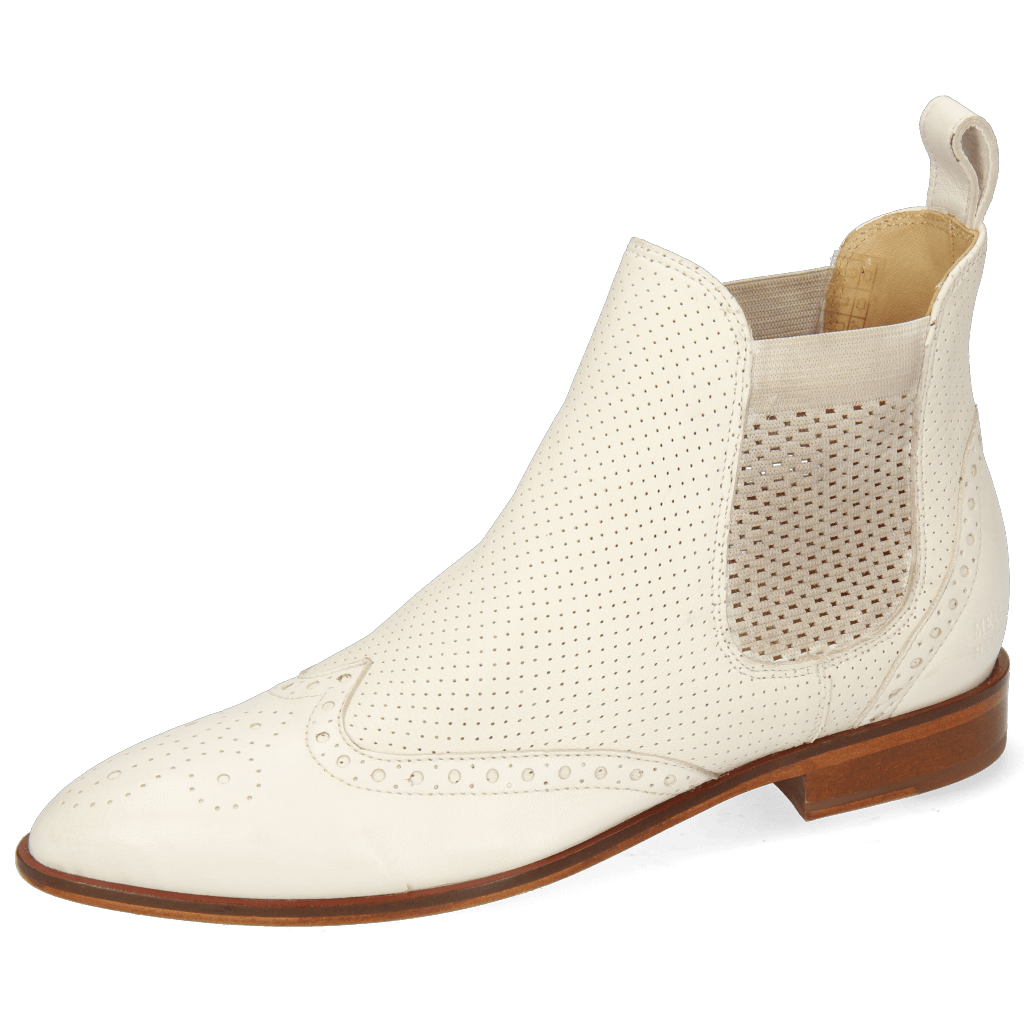 Enkellaarzen Jessy 4 Nappa Glove Perfo Cream