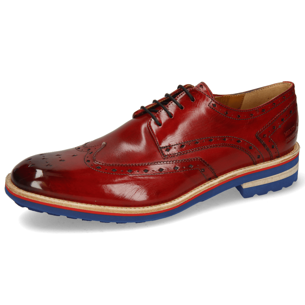Derby schoenen Eddy 5 Crust Ruby
