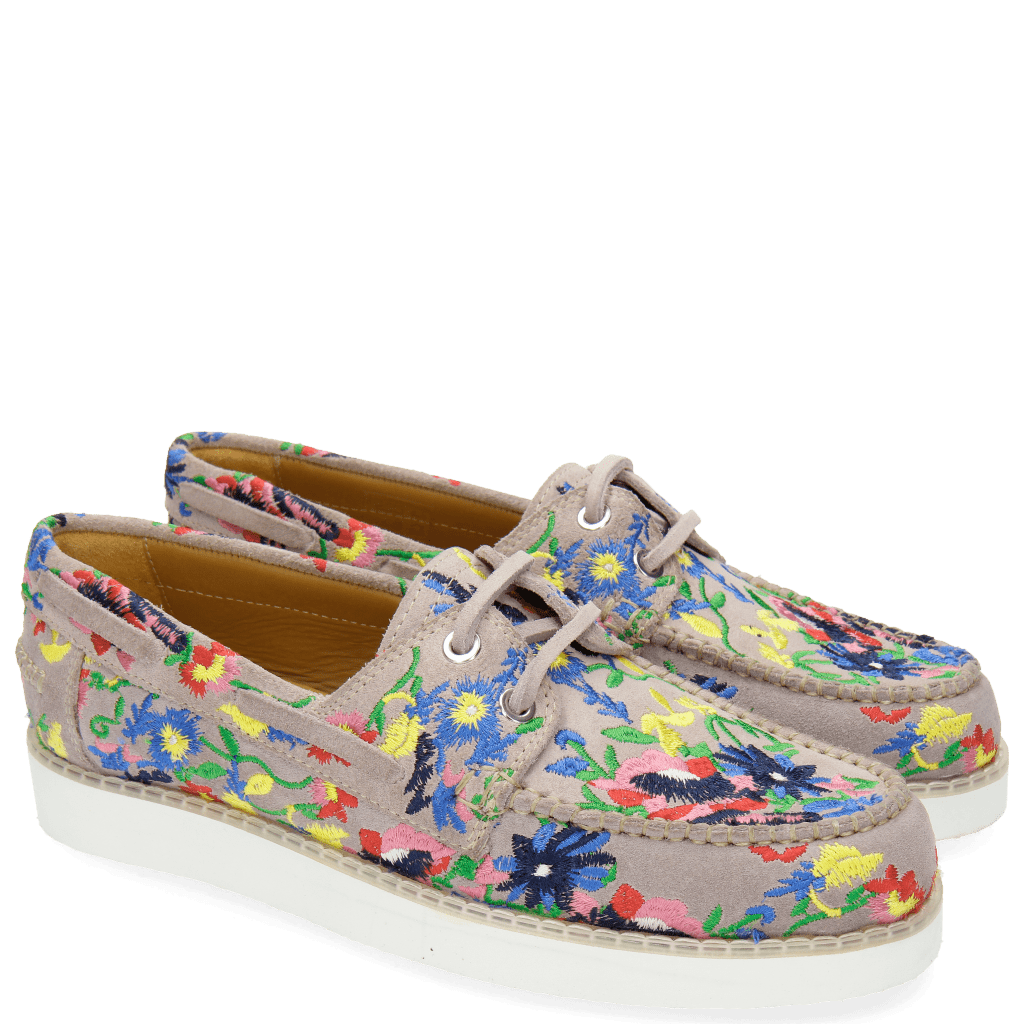 Loafers Ally 1 Rose Embrodery Flower