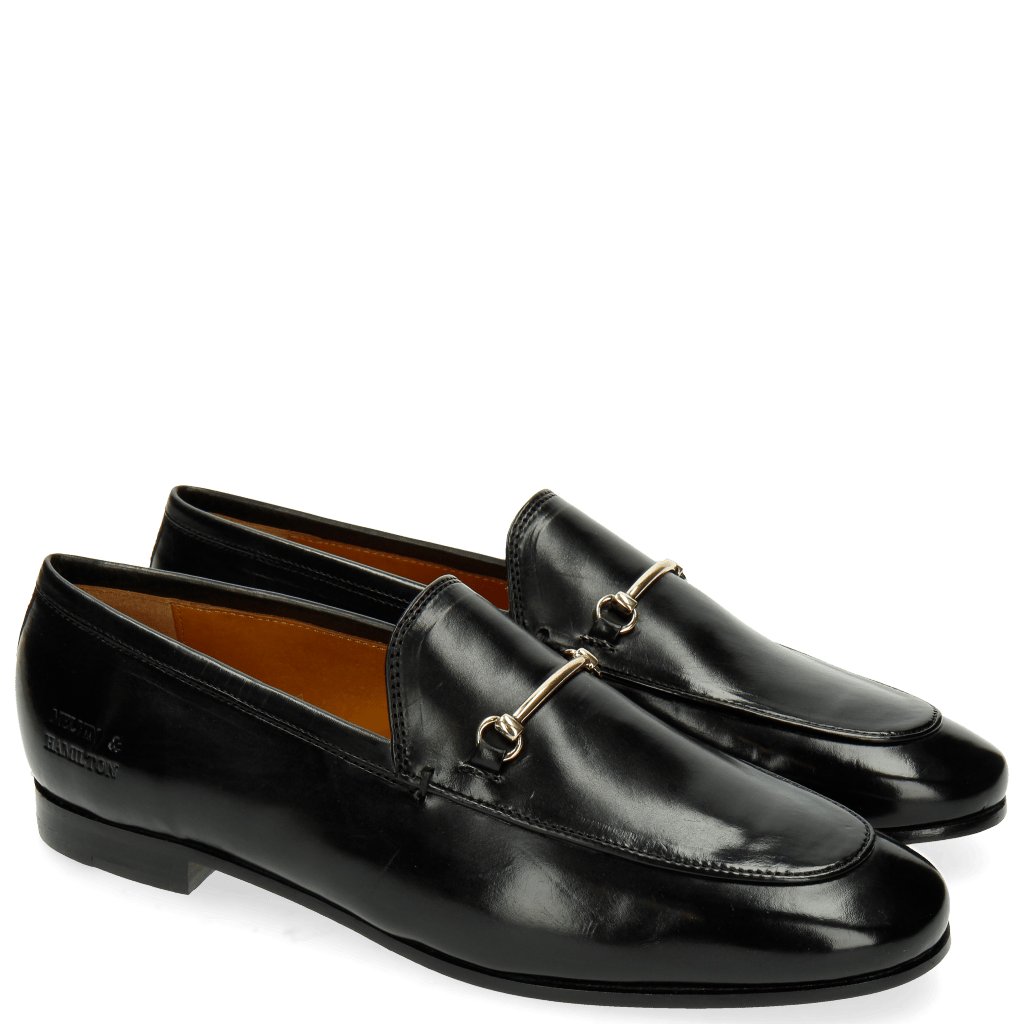 Loafers Scarlett 1 Black Trim Gold