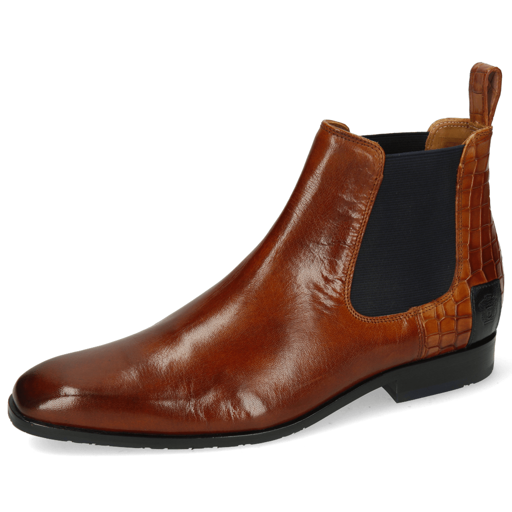 Enkellaarzen Rico 30 Rio Wood Navy Venice Crock Wood