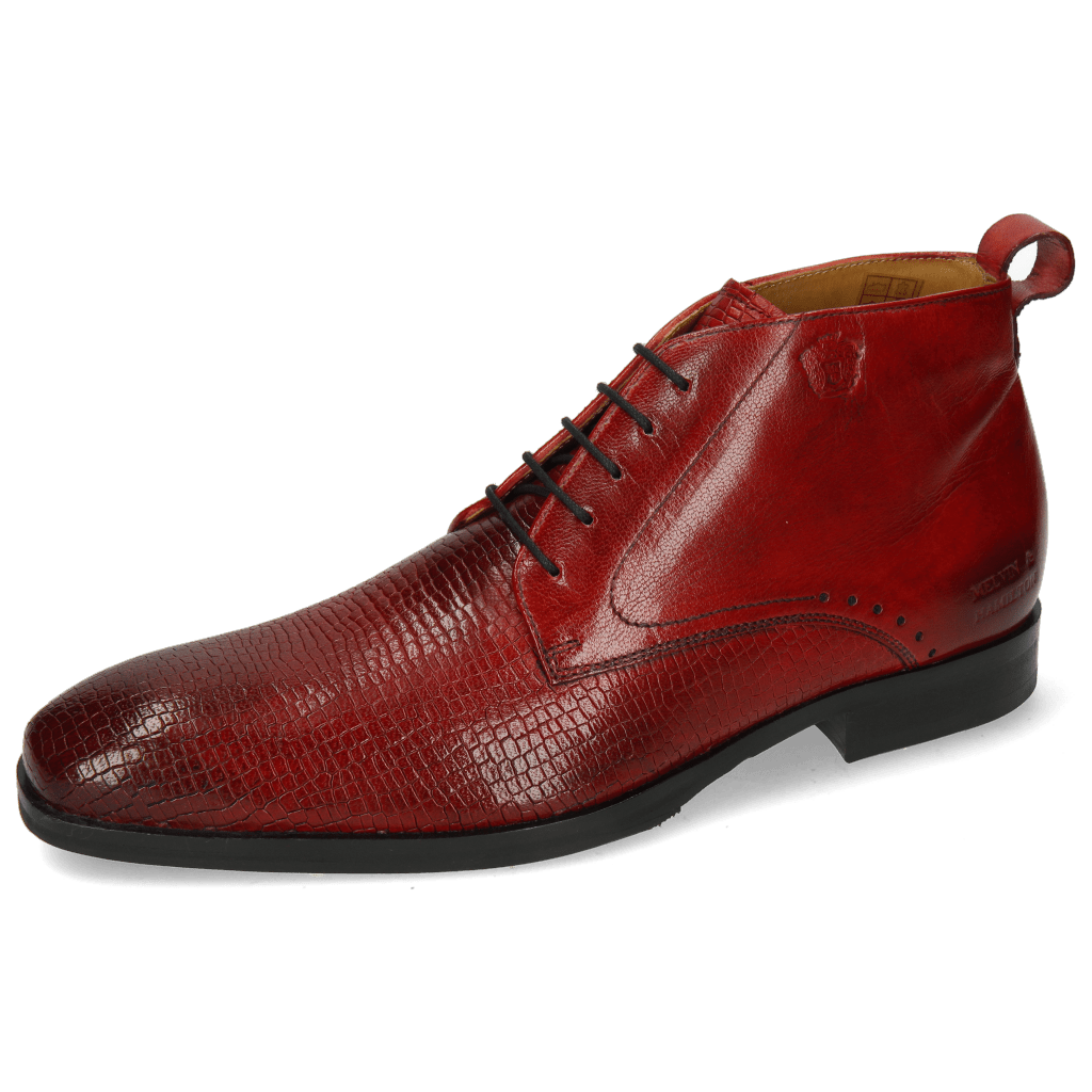 Enkellaarzen Greg 5 Venice Skink Ruby HRS