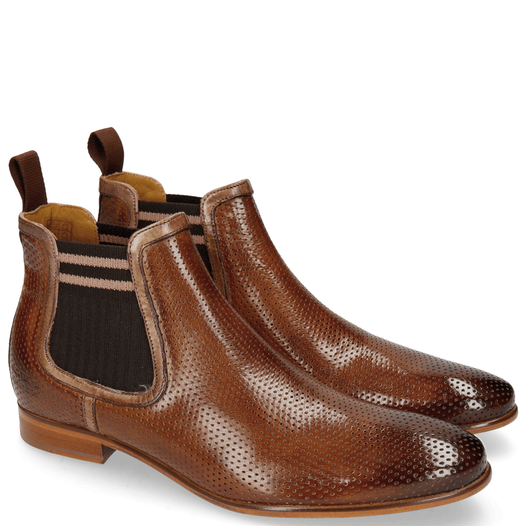Enkellaarzen Brad 6 Perfo Wood Binding Ash