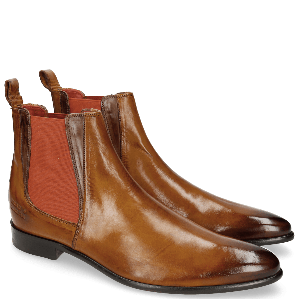 Enkellaarzen Toni 6 Camel Dark Brown