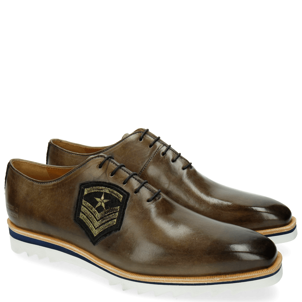 Oxford schoenen Jeff 26 Smoke Patch Rank Star