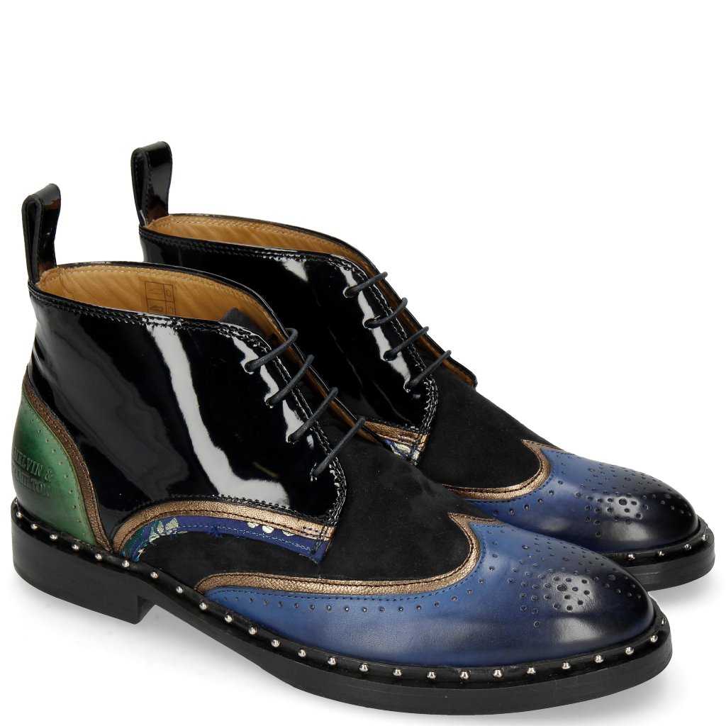 Femmes Cuir amp; Hamilton Melvin Chaussures Bottines PwExdgw7