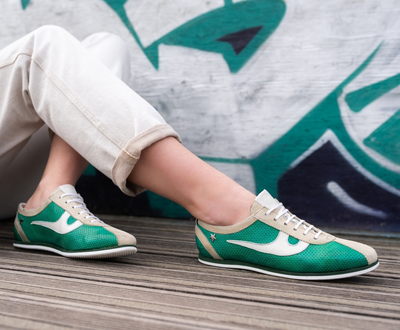 Women shoes in real Leather Melvin & Hamilton