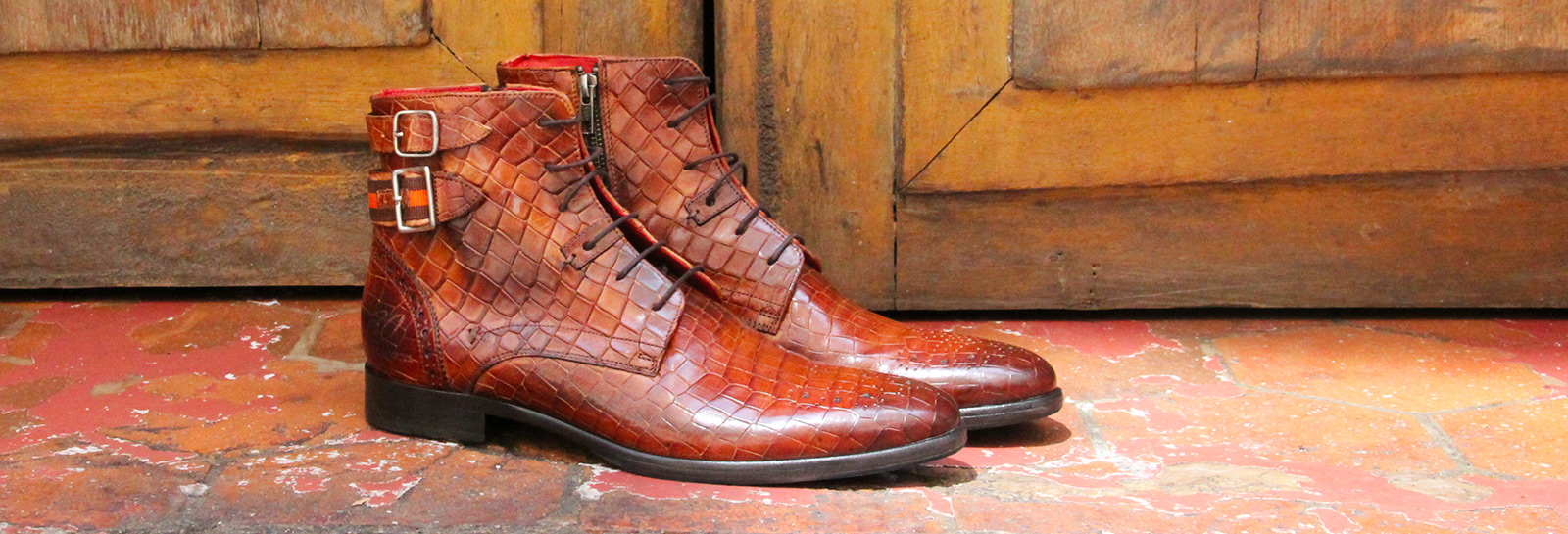 Designer shoes for men in real Leather Melvin & Hamilton