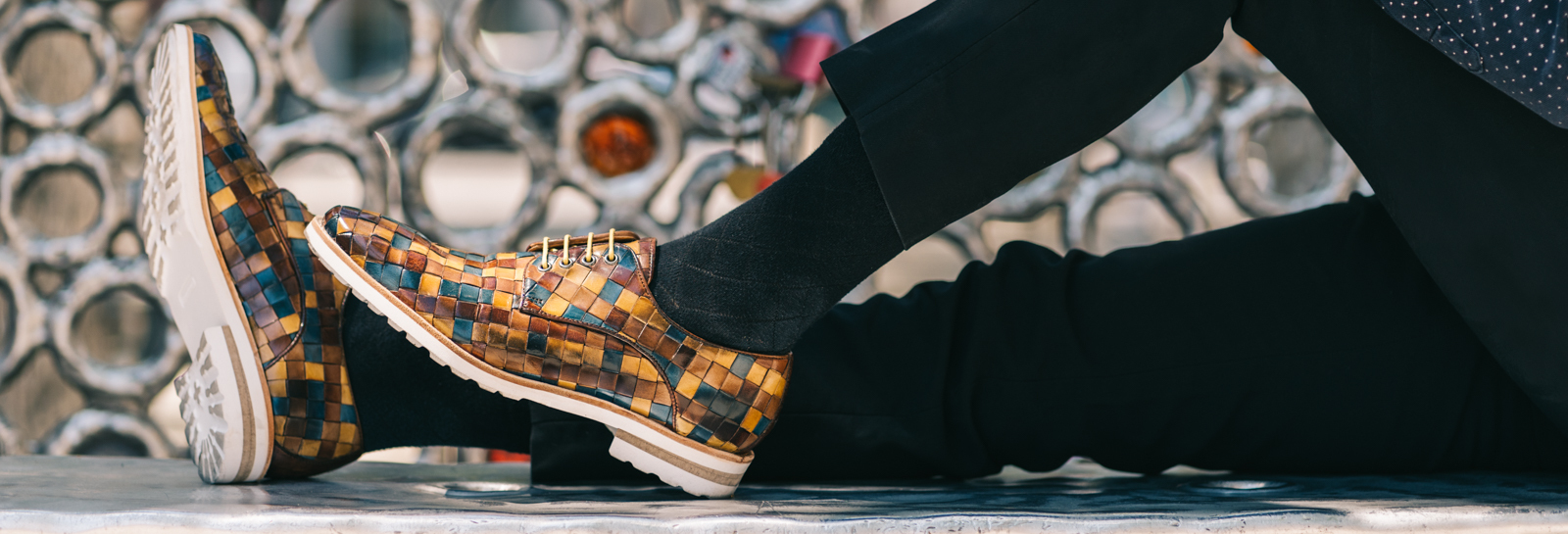 Designer shoes for men in real Leather Melvin & Hamilton