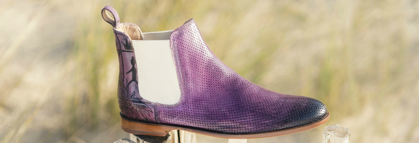 Women shoes in real Leather Melvin & Hamilton