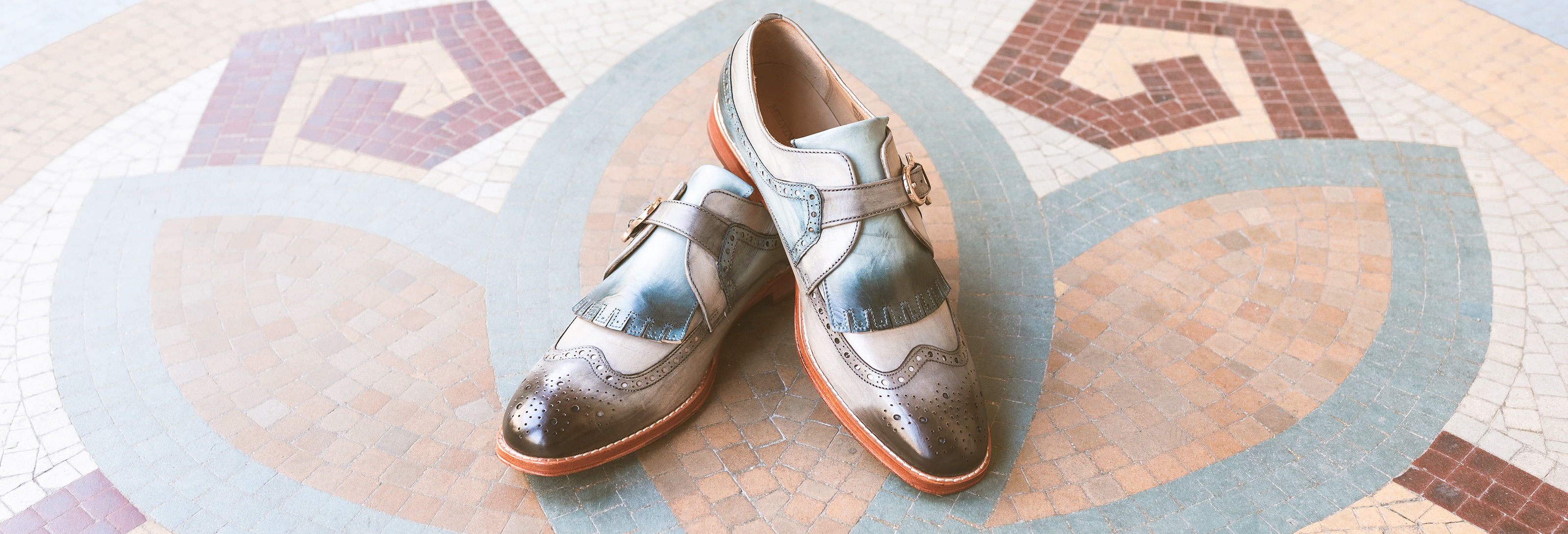 Designer shoes for men in real Leather Melvin & Hamilton