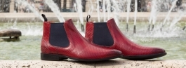 Chaussures Oxford Homme Melvin & Hamilton Bond 7 | Cuir Veau - Semelle Cuir & Gomme Bleue - 8