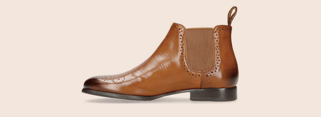 Femme Bottines en Bottines en cuirMelvinHamilton Femme dWoerCxB
